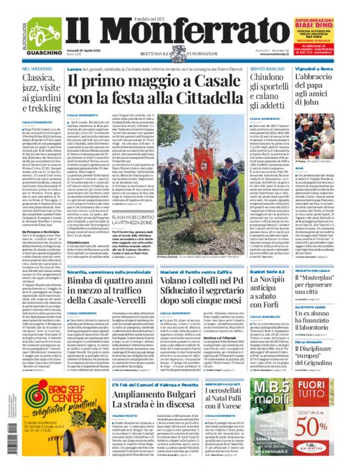 Il Monferrato - Edizione 32 del 29/04/2022